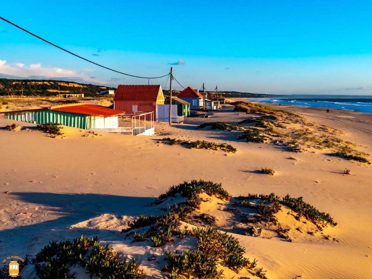Espectacular apartamento na praia a 20 min de Lisboa Costa da Caparica Exterior foto